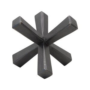 Pièce maîtresse de table abstraite et presse-papier pour article décoratif de bureau Objet personnalisable fait à la main et sculpture de forme irrégulière - Product Image 1