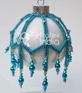 Nouvel arrivage de couverture de boule de perles de noël à vendre, fournisseur en vrac et fabrication par réfractex inde fabriqué en inde pour la meilleure qualité - Product Image 2