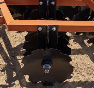 Grada de discos dentada de 6 pies con montaje de 3 puntos para tierras agrícolas, equipo agrícola - Product Image 5