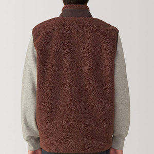 Por encargo su propio diseño hombres chaleco de lana peso ligero profesional transpirable nuevo diseño hombres chaleco de lana - Product Image 3