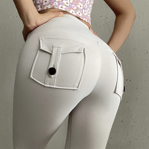 Seksi bayanlar popo cep Legging ganimet asansör <span class=keywords><strong>tayt</strong></span> Activewear spor salonu egzersiz kıyafeti spor <span class=keywords><strong>tayt</strong></span> spor Legging geri cep - Product Image 2