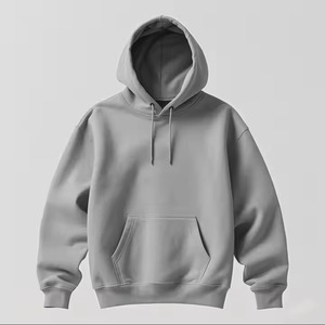 High Quality Custom Made Top Quality Heavyweight Oversize Gray Acid Washed Pullover <b>Hoodie</b> <b>Men</b> And Women Embroidery <b>Work</b> - Product Image 2