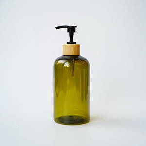 Botella con forma de piedras preciosas PET de 500ml con bomba de loción para champú y embalaje cosmético Impresión digital/offset al por mayor - Product Image 4