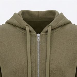 Ensemble de survêtement pour femme d'hiver, à capuche évasée, 100% coton éponge, surdimensionné, streetwear, ensemble de survêtement, pantalon de survêtement court, sweat à capuche à manches longues, salle de sport - Product Image 4