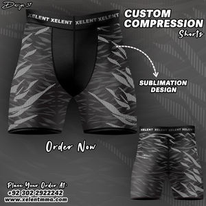 Pantalones cortos XELENT de alta calidad con estampado personalizado MMA Saturn con Spandex/Material de poliéster Ropa de artes marciales transpirable y duradera - Product Image 6