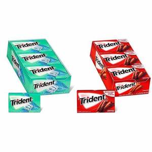 Harga grosir jenis produk <span class=keywords><strong>Trident</strong></span> Spearmint permen karet <span class=keywords><strong>Trident</strong></span> <span class=keywords><strong>gum</strong></span>-<span class=keywords><strong>TRIDENT</strong></span> VALUE PACK 12x12 dikemas untuk dijual