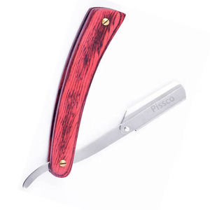 Navaja de Afeitar Plegable de Acero Inoxidable con Hoja Recta, Navaja de Barbero, Excelente Mano de Obra - Product Image 5