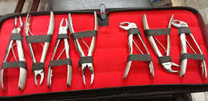 Instrumental Quirúrgico para Odontología, Juego de Fórceps para Extracciones Dentales de 7 Piezas para Cuidado Dental Pediátrico, Instrumental Quirúrgico con Certificación CE - Product Image 3