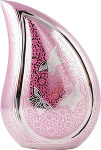 Urnas de lágrima de cremación únicas para cenizas humanas, urnas funerarias artesanales de Metal grandes para adultos para hombres y mujeres, exhibición de entierro en casa - Product Image 4