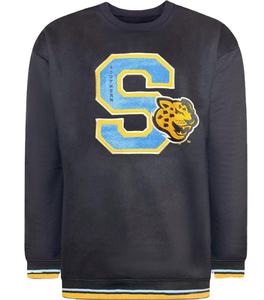 Venta al por mayor Southern University Jaguars 1880 y logotipo personalizado College Logo pulóver cuello redondo sudadera bordada para la temporada de invierno - Product Image 2