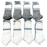 Chaussettes de sport décontractées d'été pour hommes en polyester respirant, jetables, personnalisables avec logo, vente en gros, stock en vrac