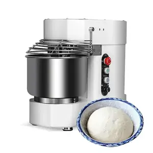 10L spiral mixer 4kg Variable frequency speed adjustable spiral dough mixer table top dough mixer