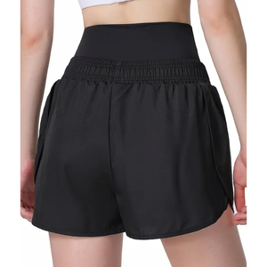 Short de course 2 en 1 pour femme avec poche pour téléphone Taille haute Gym Workout Quick-Dry Athletic Fitness Activewear - Product Image 5