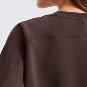 Sudadera de Algodón de Color Sólido de Nuevo Diseño al por Mayor para Niñas, Última Llegada, Sudadera de Mujer de Alta Calidad y Corte Regular - Product Image 6