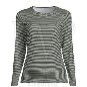 Manufactured Fasmic International Plus Size Quick Dry Washed Women Rash Guard Crew Neck Collar Full Sleeve Custom Color - Product Image 1