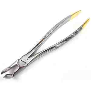 Pince d'extraction dentaire manuelle n ° 79A Pince à molaires de la mâchoire de la racine des dents Source d'alimentation indépendante Instruments chirurgicaux dentaires fabriqués - Product Image 1