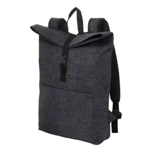 Sustainable RPET Promotional <b>Backpack</b> Refelt <b>Roll</b> Design for Merchandising - Product Image 2