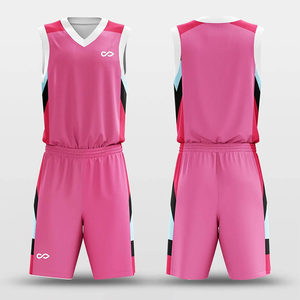 Uniforme de baloncesto de poliéster 100% personalizado, ropa deportiva transpirable de secado rápido de alta calidad para exteriores, conjunto sostenible para adultos - Product Image 1