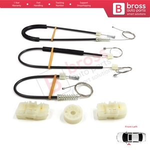 Juego de Reparación de Elevalunas Eléctrico BWR453, Puerta Delantera Izquierda para Leon MK2 1P 1P1 2005-2012 5 Puertas HB 1P0837461A - Product Image 6