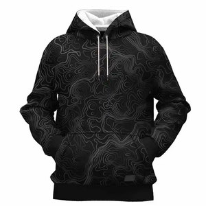 Offre Spéciale hommes personnalisé imprimé 100% haute qualité Polyester/coton thermique sweats à capuche hiver bases brodé Sublimation Technique - Product Image 2
