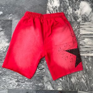 Short de jogging d'été de style High Street pour hommes avec broderie dégradée résistant aux acides, teinture solaire, décoloration, service OEM - Product Image 2