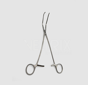 Nuevos fórceps de vasos sanguíneos Satinsky Manual de acero inoxidable 26,5 cm instrumentos quirúrgicos de alta calidad - Product Image 2