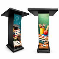 Écran LED de podium HD GOB P1.86, écran LED de table pour les présentations scolaires, les réunions, les conférences