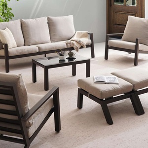 Marcoh ไม้สักสีน้ำตาลมะฮอกกานี suar โซฟากลางแจ้งไม้ออตโตมันเรียบง่ายการออกแบบที่ทันสมัยสำหรับห้องนอนห้องนั่งเล่น1311345รับประทานอาหาร - Product Image 5