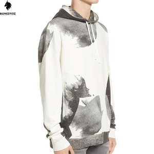 เสื้อฮู้ดแบบสวมหัวของผู้ชายเสื้อ100% ผ้าฝ้ายโพลีเอสเตอร์ผ้าเทอร์รี่คุณภาพสูงลำลองน้ำหนักเบาแบบกำหนดเอง - Product Image 4