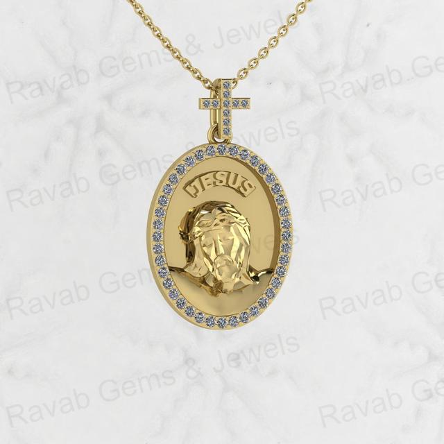 Top Selling Genuine 925 Sterling Silver Crystal Rhinestone Crucifix Religious Catholic Jesus Cross Inri Men's Pendant Christian
