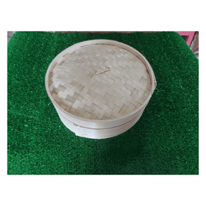 Panier vapeur en bambou naturel pour gâteaux de riz, légumes, fruits de mer et cuisines de restaurant, origine Vietnam - Product Image 4