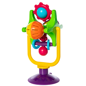 Rossie Fun Wheels 2025 diseño silla alta juguete suave madera Musical educación temprana bebé sonajeros y mordedor conjunto bebé regalo - Product Image 1