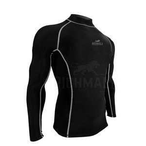 Venta directa de fábrica Hombres MMA Rash Guard Peso ligero Hombres MMA Rash Guard Tallas grandes MMA Rash Guard - Product Image 4