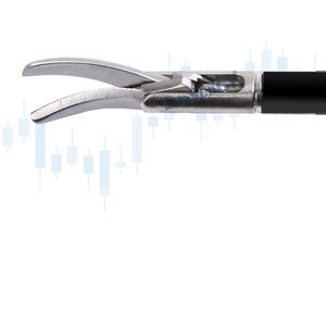 Ciseaux chirurgicaux vétérinaires réutilisables DEBONAIRII de 5 mm et pince dissection Maryland approuvés CE pour la laparoscopie canine - Product Image 3