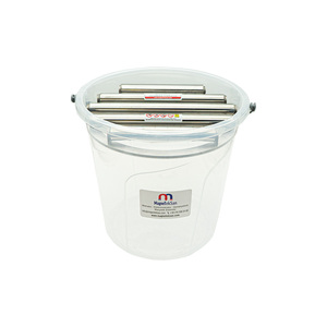 Séparateur magnétique industriel Magneteksan pour la transformation alimentaire, grille magnétique haute intensité N35 en acier inoxydable, tamis magnétique pour poudre et sucre - Product Image 1