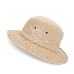 Nouveauté Chapeau seau surdimensionné de haute qualité Chapeaux seaux personnalisés à rayures en gros Chapeaux seau fabriqués au Pakistan - Product Image 3