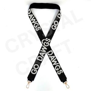 Go dawgs สายกระเป๋าลูกปัดรูปทรงและดีไซน์แบบกำหนดเองเครื่องประดับแฟชั่นสายกระเป๋าลูกปัด - Product Image 1