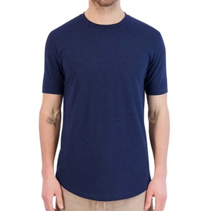 Wholesale Bamboo Cotton Blend Blank T-<b>shirts</b> Plain Sustainable Retail Fit Eco Conscious Apparel Bulk Supplier For Europe - Product Image 6