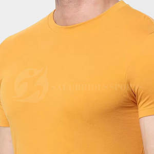 Camisetas de Hombre para Uso Diario, 100% Algodón, Tejido de Punto, Ecológicas, Transpirables, Color Personalizado, Cómodas, de Secado Rápido, en Venta - Product Image 4