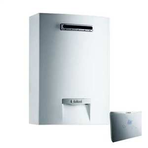 Calentador de Agua a Gas Metano Vaillant 12 Lt OutsideMAG 128/1-5 RT ErP con Cámara Sellada - Product Image 1