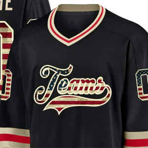 Camiseta de Hockey sobre Hielo Deportiva para Hombre, Color Personalizado, con Número, 100% Poliéster, Transpirable, de Secado Rápido, con Impresión y Logotipo Personalizados - Product Image 6