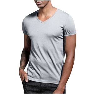 T-shirt court Boxy Fit de super haute qualité T-shirt surdimensionné décontracté 100% coton T-shirt blanc T-shirt personnalisé pour hommes - Product Image 2