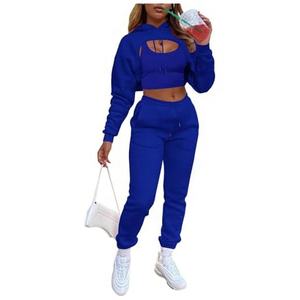 Nuevo Conjunto Deportivo de Yoga de 3 Piezas para Mujer 2026, Leggings de Cintura Alta, Sujetador Deportivo, Chaqueta de Manga Larga, Ropa Deportiva para Gimnasio y Fitness - Product Image 2