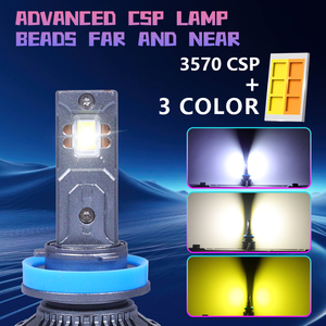 3 màu <span class=keywords><strong>LED</strong></span> đèn pha và nhấp nháy <span class=keywords><strong>LED</strong></span> H4 <span class=keywords><strong>Led</strong></span> Đèn Pha đa màu H7 9005 <span class=keywords><strong>led</strong></span> 9006 H11 Đèn <span class=keywords><strong>LED</strong></span> cho xe tải đầu ánh sáng <span class=keywords><strong>LED</strong></span> - Product Image 2