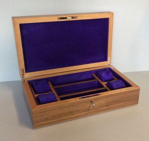 Cadeaux islamiques Mosquée du croissant Sadaquah Box Ramadan Tirelire en bois Eid Mubarak avec comptoir - Product Image 6