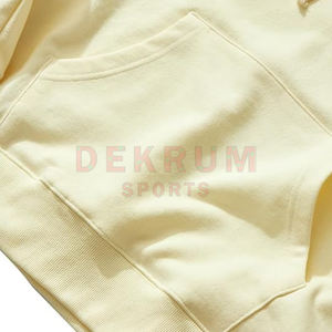 2024 pull à capuche en coton éponge sur mesure couleur unie tenue décontracté pour l'hiver sweats à capuche teints unis à vendre - Product Image 6