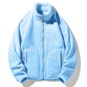 Custom Winter 100% Wool <b>Fur</b> <b>Jacket</b> All Over Printed Jaket Oversized Sherpa Fluffy Fleece Woolen <b>Jacket</b> <b>for</b> <b>Men</b> - Product Image 3