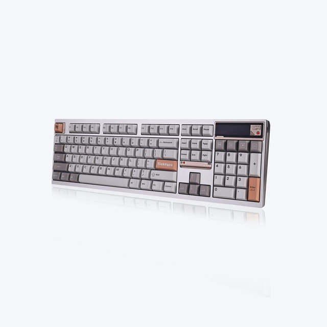 DP 104 Wireless Magnetic Switch Custom Mechanical Keyboard ---First Light & Rye Linear Switches
