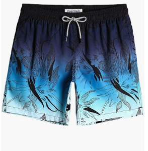 กางเกงขาสั้นชายหาดของผู้ชายสำหรับฤดูร้อน2025มี3D พิมพ์ลายดิจิทัลมีกระเป๋าดีไซน์ไร้รอยต่อแบบอเมริกัน - Product Image 1