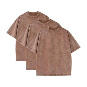 T-shirts délavés à l'acide de haute qualité pour hommes et femmes, t-shirts graphiques vintage, chemises en coton lourd, coupe régulière, t-shirts décontractés, vierges - Product Image 4